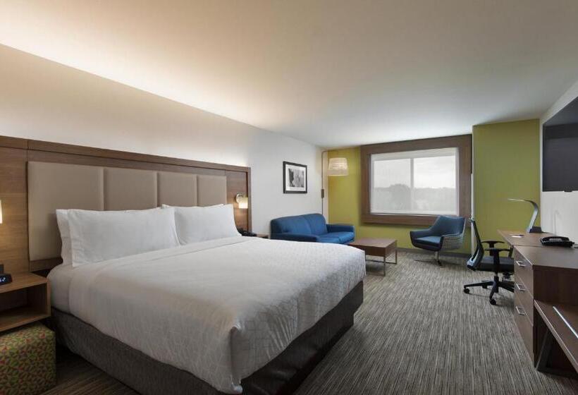 キングサイズベッドのスイートルーム, Holiday Inn Express & Suites   Portland Airport   Cascade Stn, An Ihg