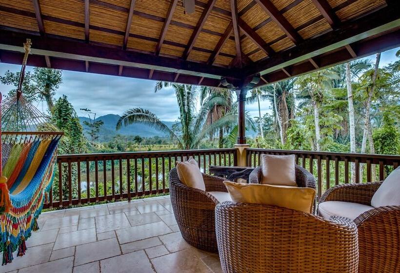 اتاق استاندارد با چشم‌انداز رودخانه, Sleeping Giant Rainforest Lodge