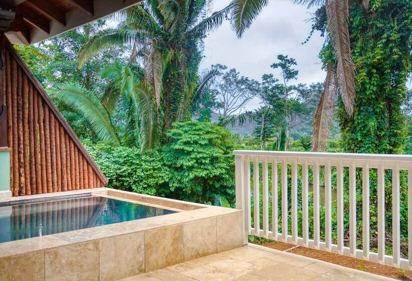 سوئیت با چشم‌انداز رودخانه, Sleeping Giant Rainforest Lodge