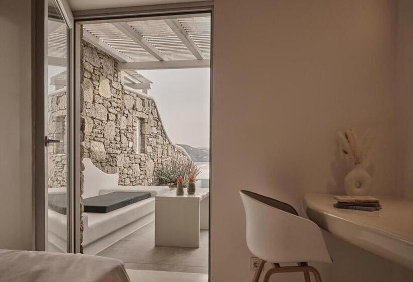 Люкс с Бассейном, Olvos Luxury Suites Mykonos