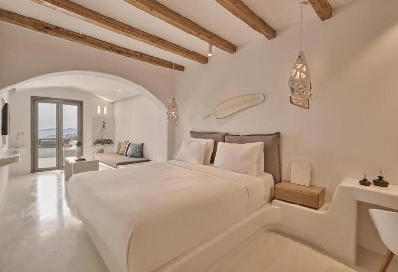 Люкс Deluxe Вид на Море, Olvos Luxury Suites Mykonos