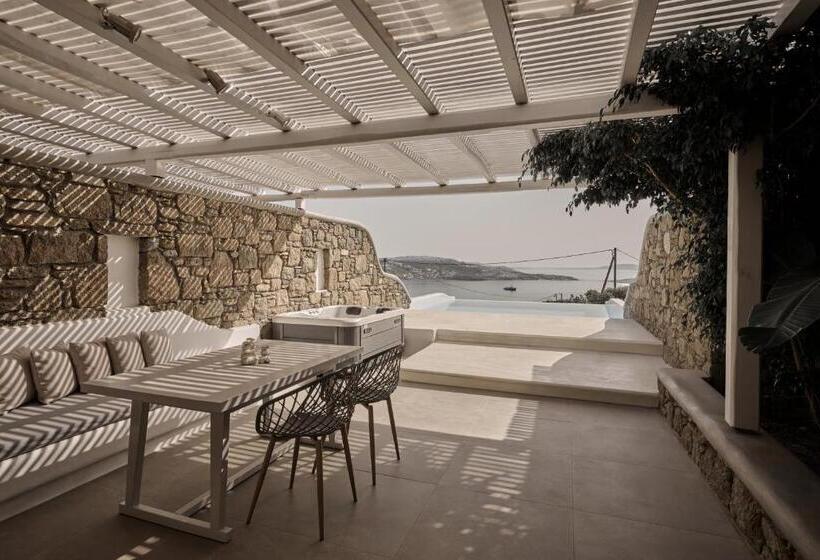 Люкс Superior Вид на Море, Olvos Luxury Suites Mykonos
