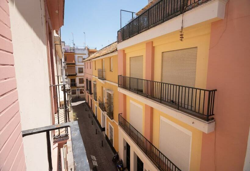 اتاق اکونومی با حمام مشترک, Arc House Sevilla   Hostel