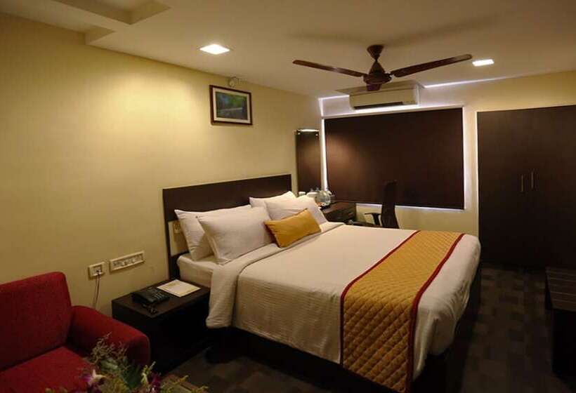 Habitación Deluxe, Ashok Residency