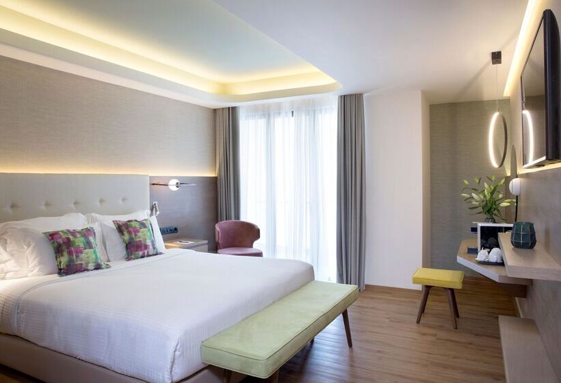 수피리어 룸 도시 전망, Wyndham Athens Residence