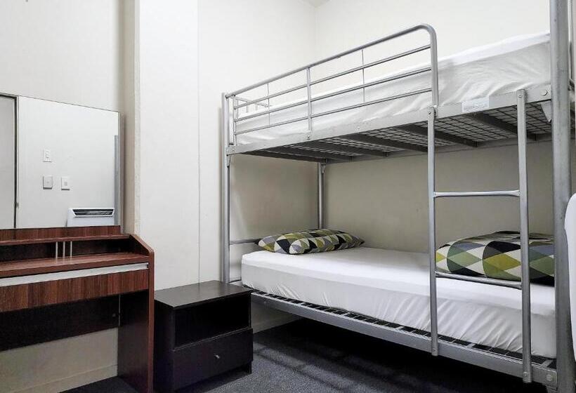 اتاق استاندارد با تختخواب دوطبقه و حمام مشترک, Newton Lodge Auckland