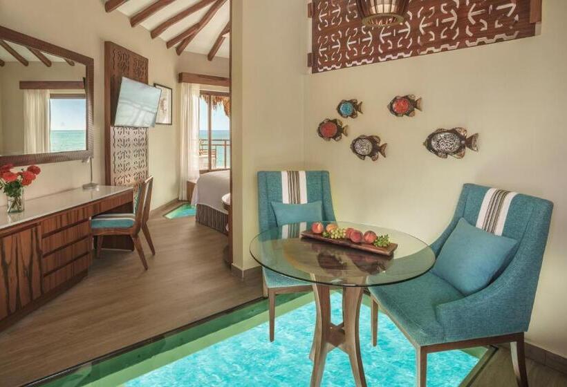 Suíte, Palafitos Overwater Bungalows Catamarán, Cenote & More Inclusive