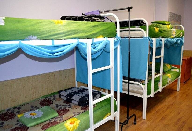 تختخواب در اتاق مشترک, Nerazluchniki   Hostel