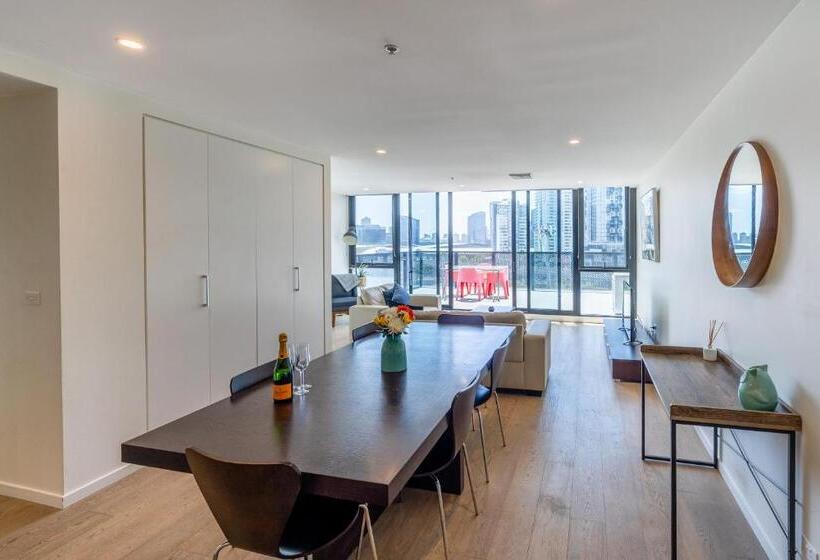 침실 2개 스위트, Melbourne City Apartments   Teri