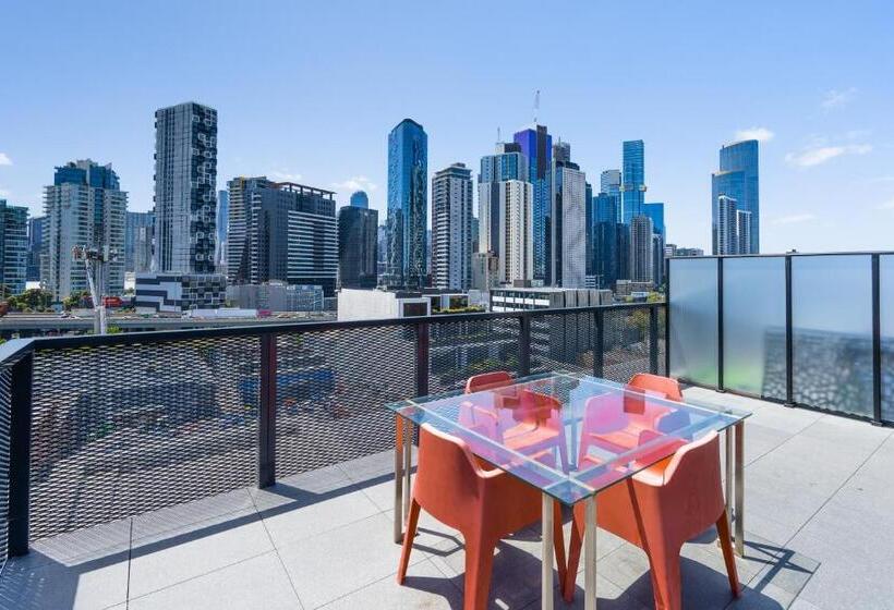침실 2개 스위트, Melbourne City Apartments   Teri