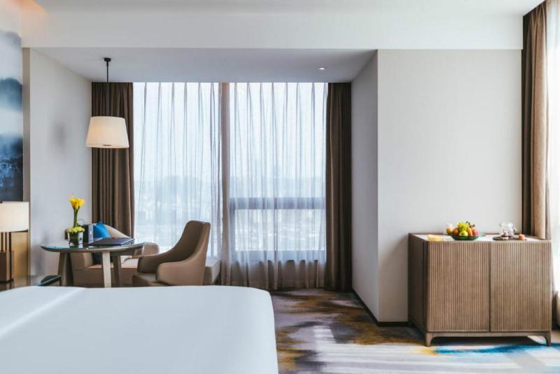 Номер Deluxe Кровать Кинг Вид на Город, Pullman Fuzhou Tahoe