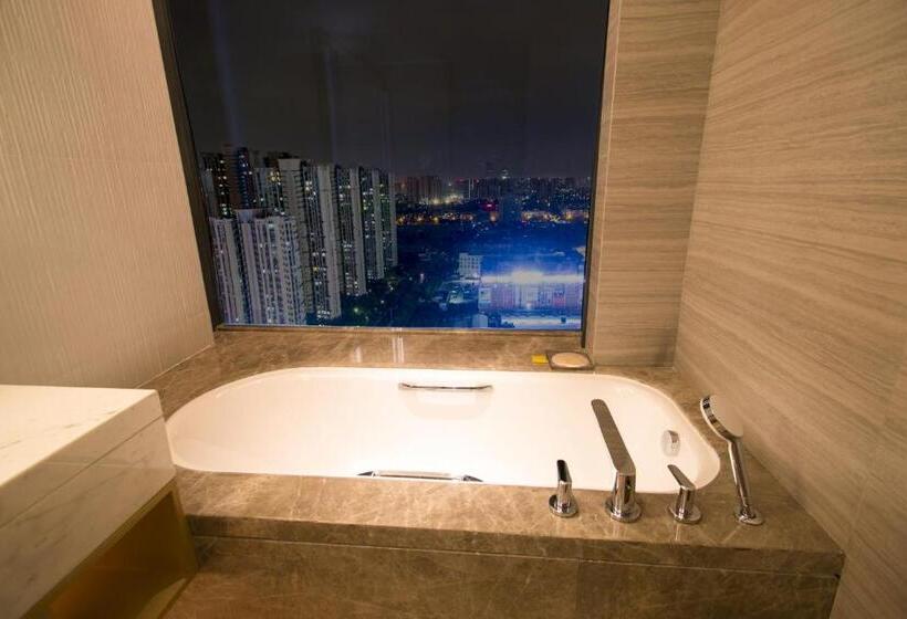 Номер Deluxe Кровать Кинг Вид на Город, Pullman Fuzhou Tahoe
