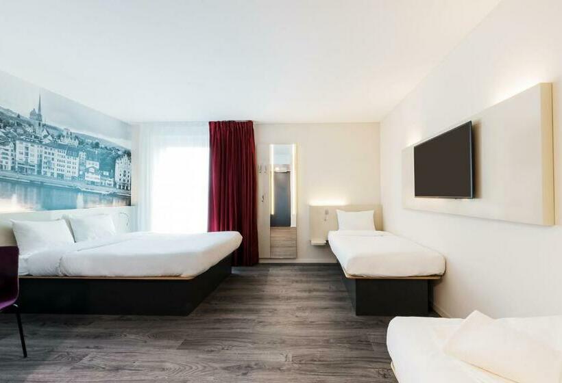 اتاق استاندارد چهار تخته, B&b Hotel Zürich Airport