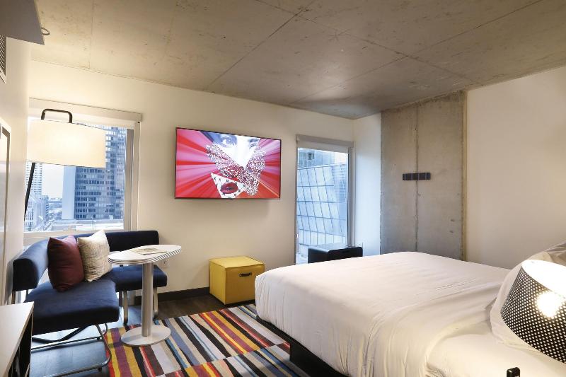 Quarto Estandar Cama King, Aloft Chicago Mag Mile