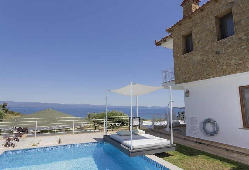 オーシャンビューのデラックス１ベッドルームビラ, Villa D Oro   Luxury Villas & Suites