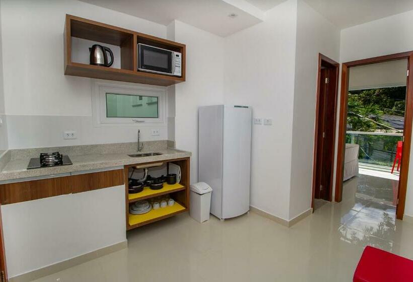 آپارتمان لوکس 1 خوابه, Apart Hotel Bella Vida Suítes E Apartamentos