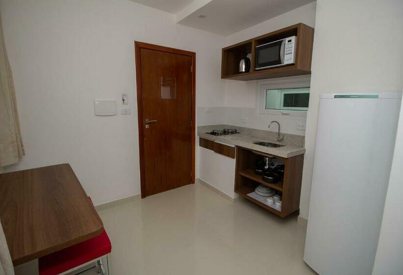 آپارتمان لوکس 1 خوابه, Apart Hotel Bella Vida Suítes E Apartamentos
