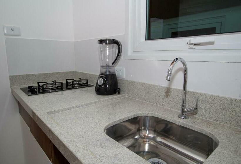 آپارتمان لوکس 1 خوابه, Apart Hotel Bella Vida Suítes E Apartamentos