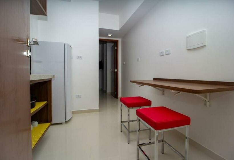 آپارتمان لوکس 1 خوابه, Apart Hotel Bella Vida Suítes E Apartamentos