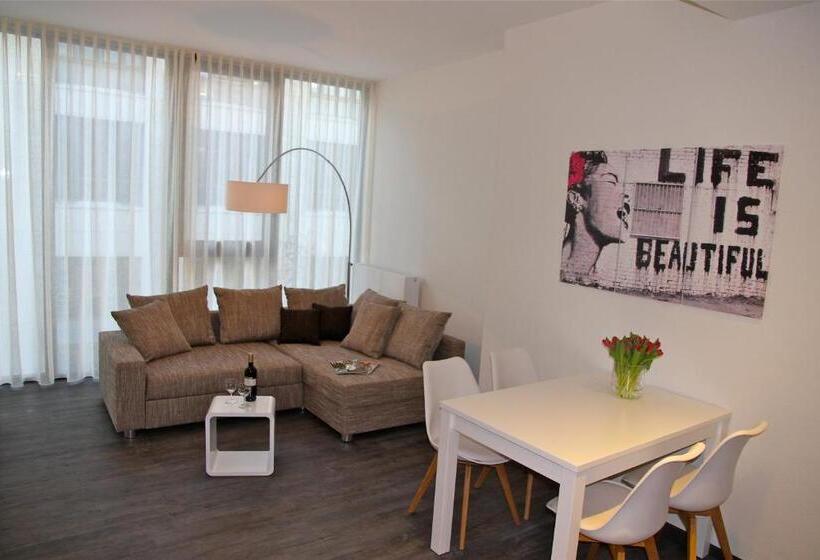 آپارتمان راحتی 1 خوابه, Boardinghouse Offenbach Service Apartments