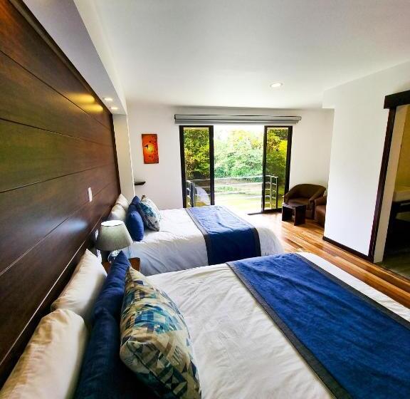 חדר סטנדרט עם מרפסת, Burbi Lake Lodge Monteverde