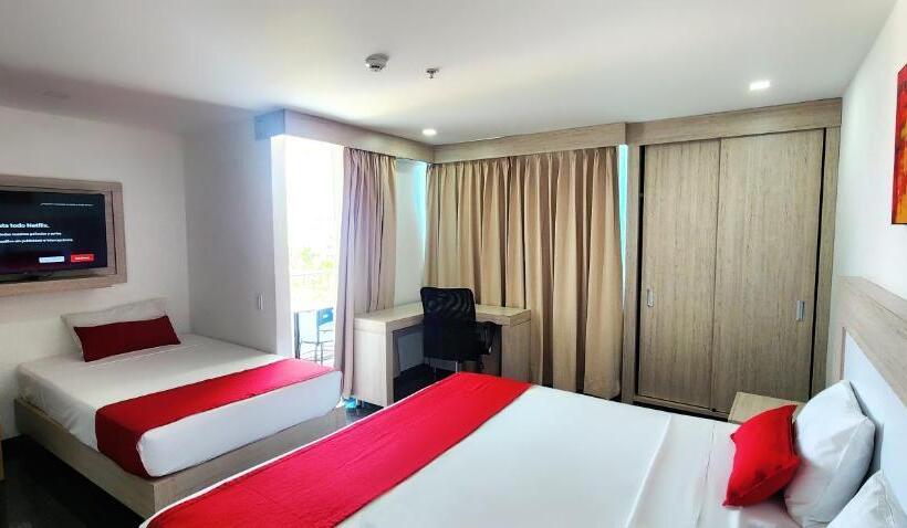اتاق لوکس با بالکن, Be Suites Cali