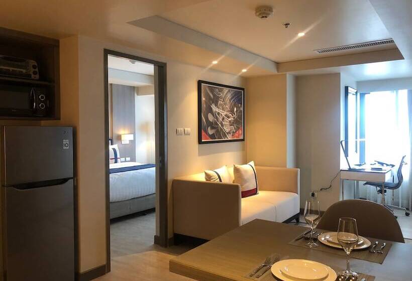 带1个卧室的豪华公寓, Seda Residences Makati