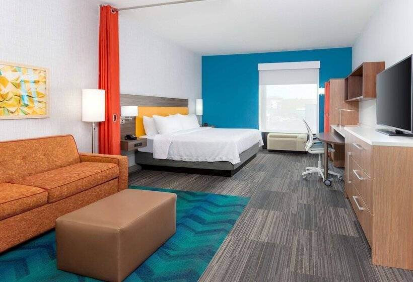 Студия Стандарт Двуспальная Кровать, Home2 Suites By Hilton Tampa Downtown Channel District