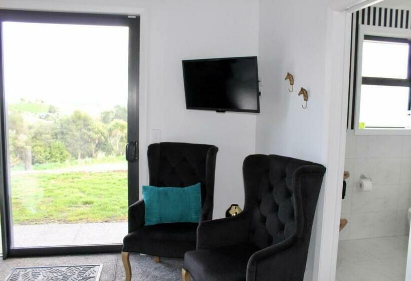 디럭스 룸 산전망, Arohanui Rural Retreat B&b