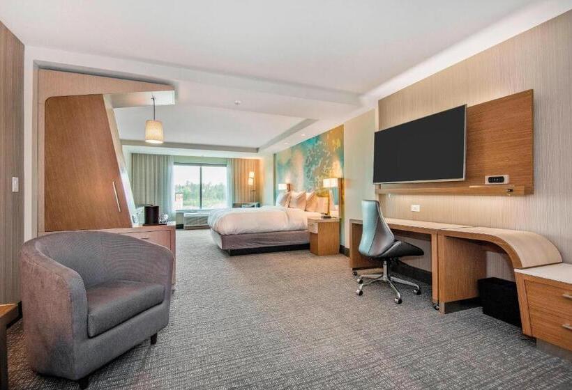 Люкс Кровать Кинг, Courtyard By Marriott Raleigh Cary/parkside Town Commons