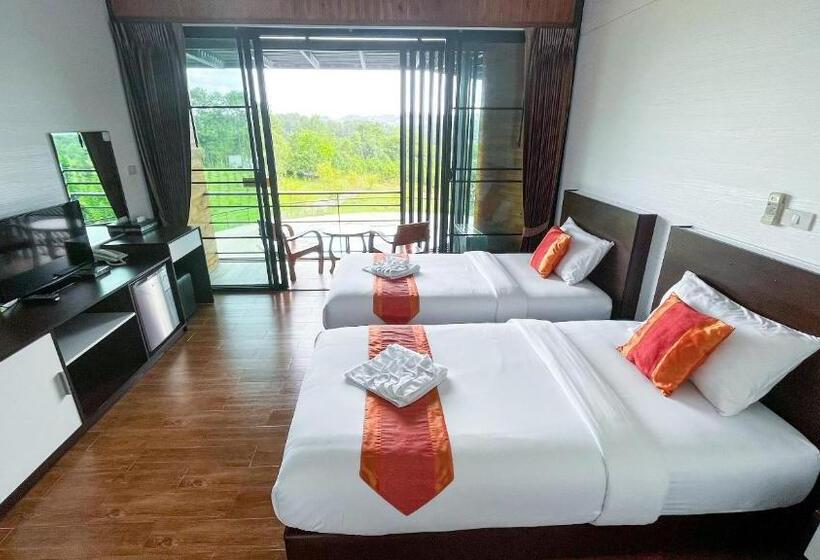 Quarto Estandar Vista Montanha, Phumork Village Khao Kho