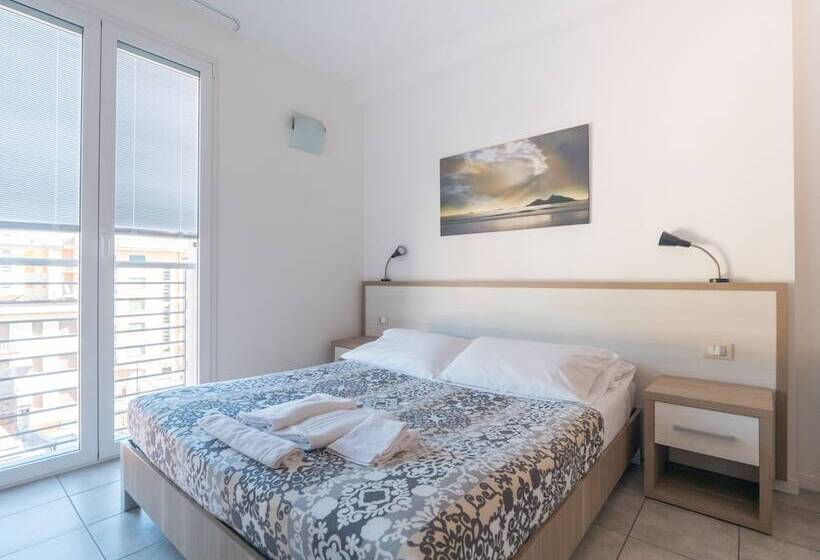 آپارتمان 1 خوابه با چشم‌انداز جانبی دریا, Residence San Valentino