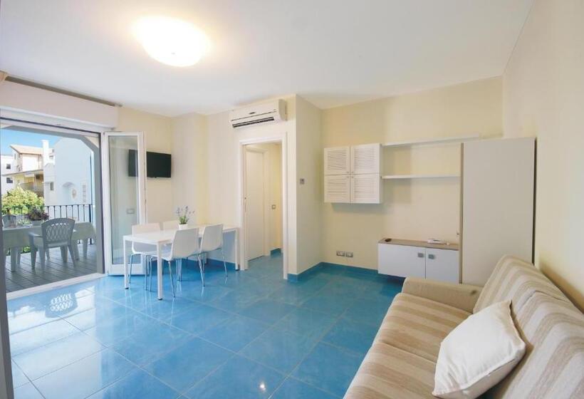 آپارتمان 1 خوابه با تراس, Residence Abruzzo Resort