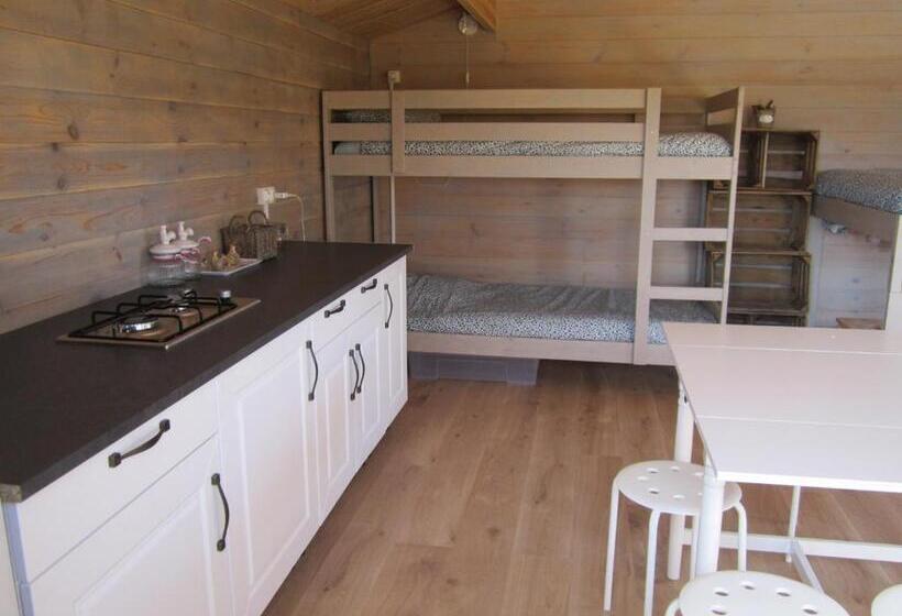 シャレー1寝室, La Grange De Campaulise   Camping à La Ferme   Hébergements   Mont Ventoux