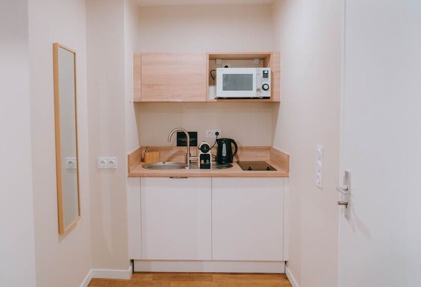 Студия Стандарт, Apparts  Rennes Bnb Solferino  Centre Gare