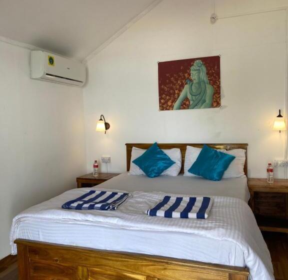 디럭스 룸 바다 전망, Omkar Beach Bungalow