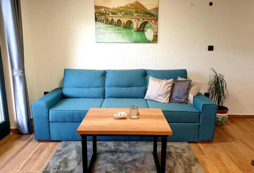 آپارتمان 1 خوابه با تراس, Guesthouse Jelena