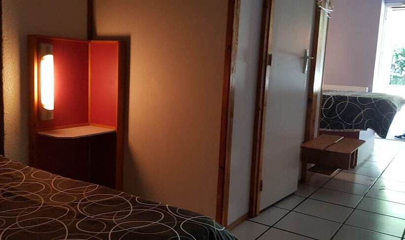 四人标准间, Hôtel Eco Logis Espace Bellevue