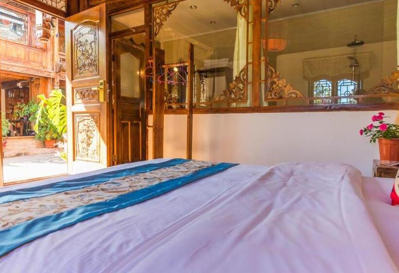 اتاق استاندارد با تخت بزرگ, Lijiang Three Wells Inn