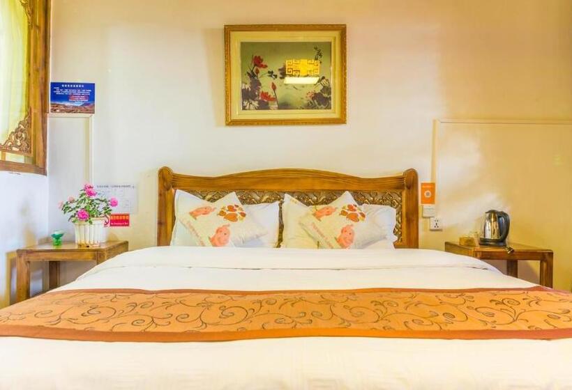 اتاق استاندارد با چشم‌انداز باغ, Lijiang Three Wells Inn