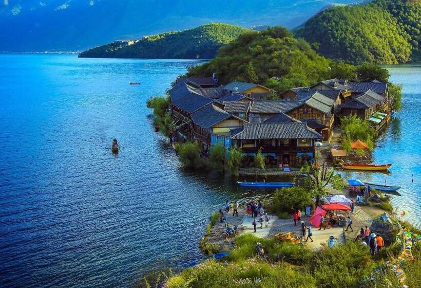 اتاق استاندارد با وان آب گرم, Lijiang Three Wells Inn