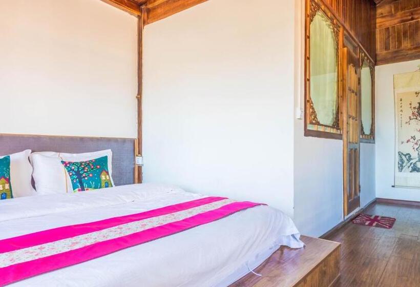 اتاق استاندارد با وان آب گرم, Lijiang Three Wells Inn