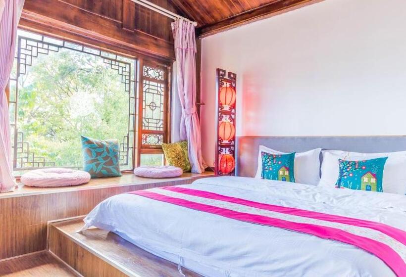 اتاق استاندارد با وان آب گرم, Lijiang Three Wells Inn