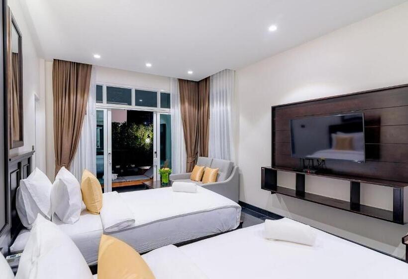 빌라 1 베드룸 - 수영장, T Villas Huahin