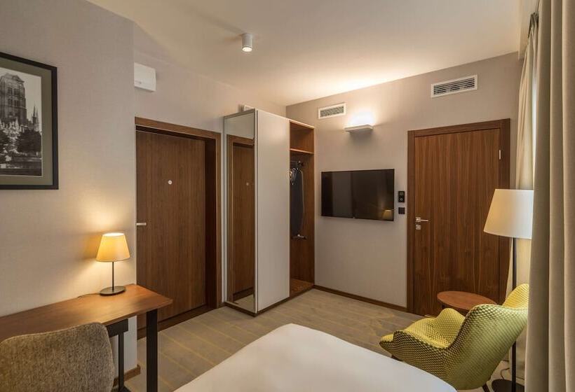 اتاق استاندارد یک نفره, Radisson Hotel & Suites, Gdansk, Wyspa Spichrzów