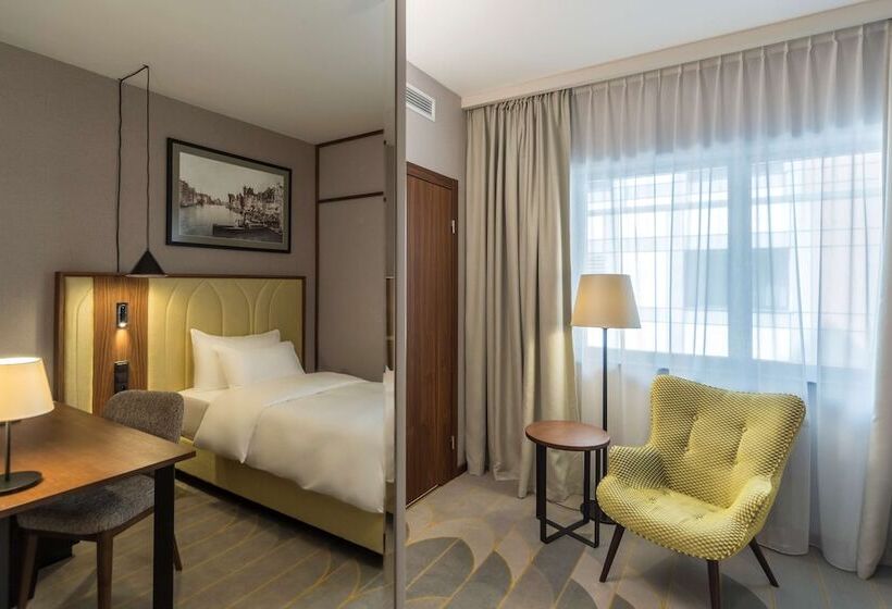 اتاق استاندارد یک نفره, Radisson Hotel & Suites, Gdansk, Wyspa Spichrzów