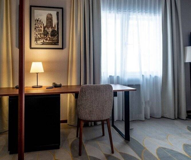 اتاق استاندارد یک نفره, Radisson Hotel & Suites, Gdansk, Wyspa Spichrzów