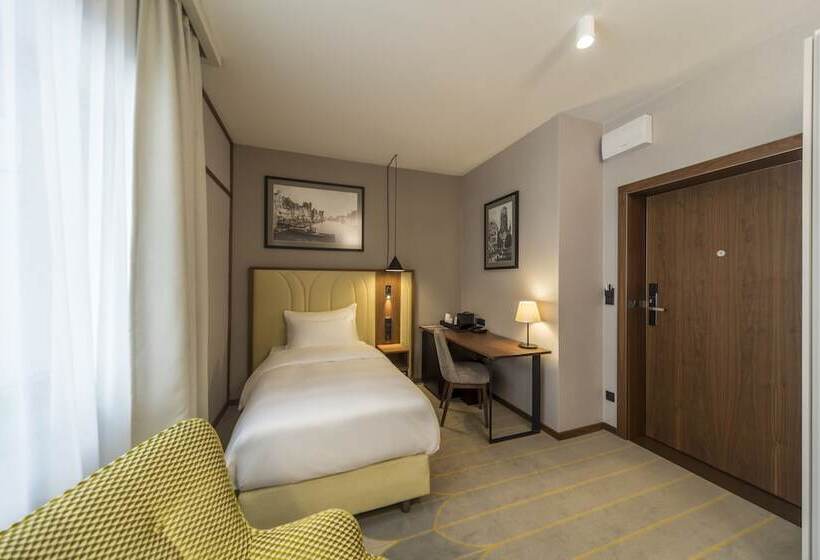 اتاق استاندارد یک نفره, Radisson Hotel & Suites, Gdansk, Wyspa Spichrzów