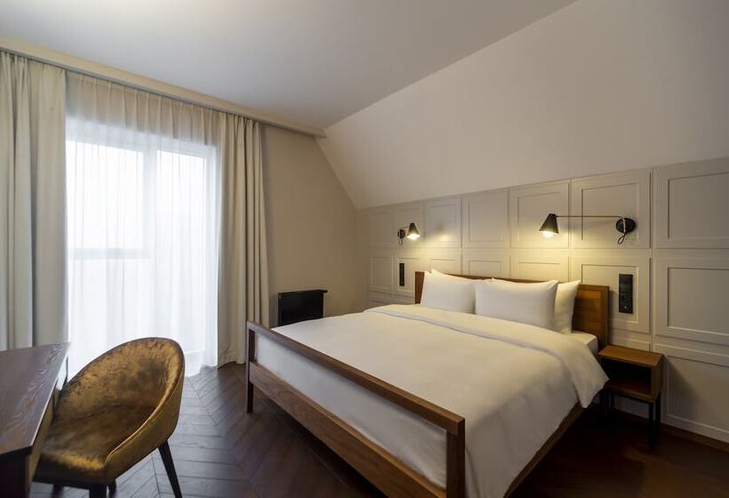 سوئیت با چشم‌انداز رودخانه, Radisson Hotel & Suites, Gdansk, Wyspa Spichrzów