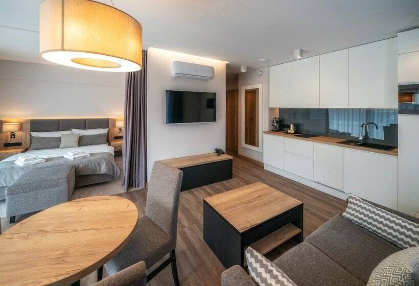 Апартаменты Deluxe 1 Спальня, Meta Apartments